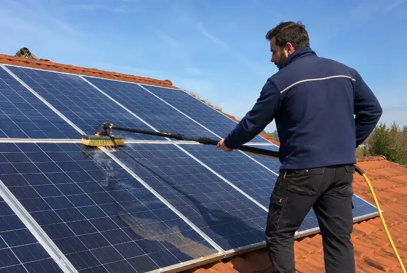 Nettoyage et entretien de panneaux solaires à Wittersheim